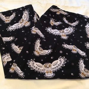 Snow owl leggings!
